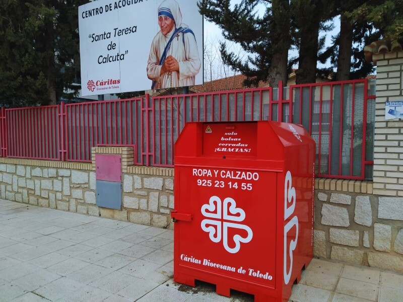 toledo contenedor caritas