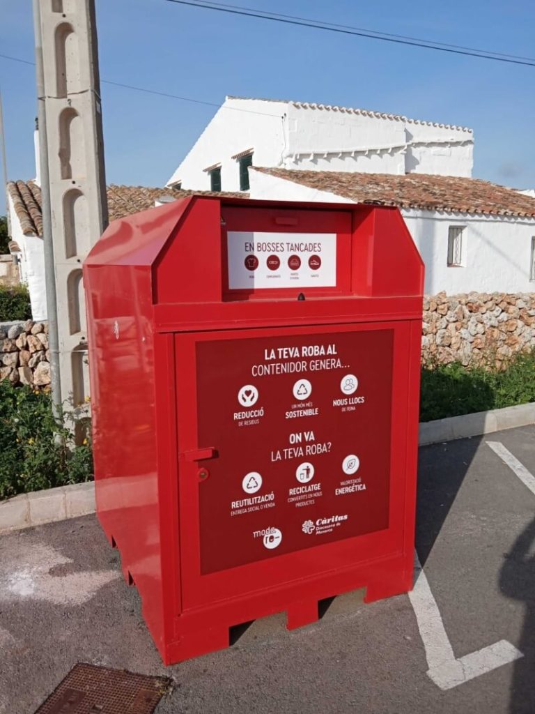 ruta mahon contenedor sant climent