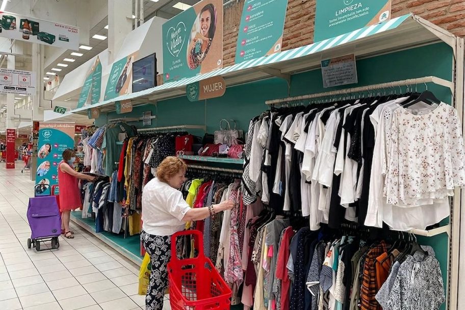 Corner Moda re- Alcampo Leganés CC Parquesur, ropa de segunda mano en Leganés