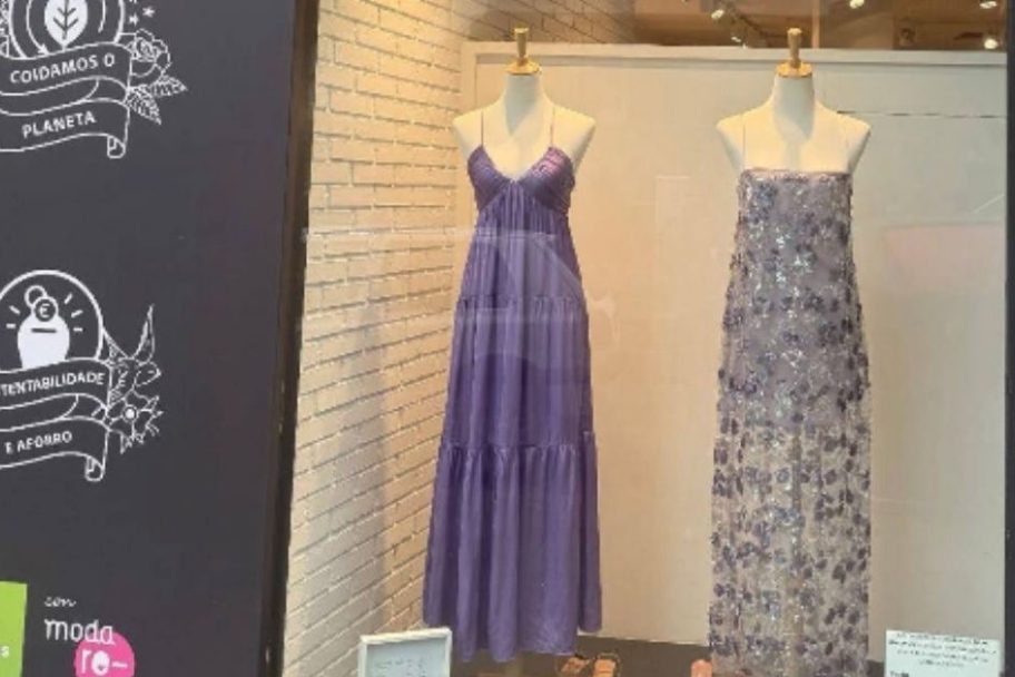Escaparate de Moda re- Vigo Florida, ropa de segunda mano en Vigo
